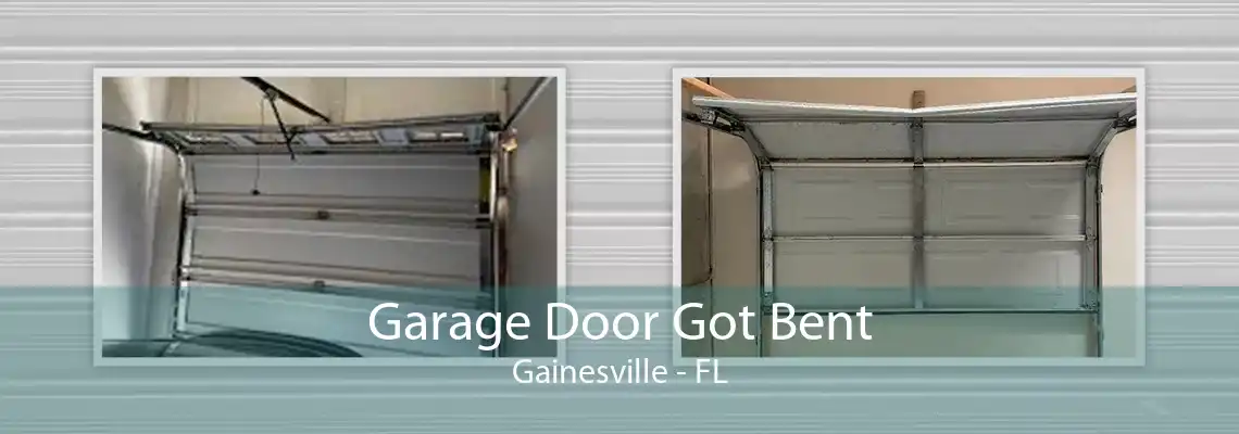 Garage Door Got Bent Gainesville - FL