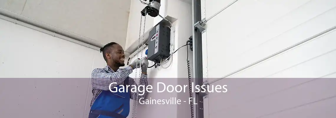 Garage Door Issues Gainesville - FL