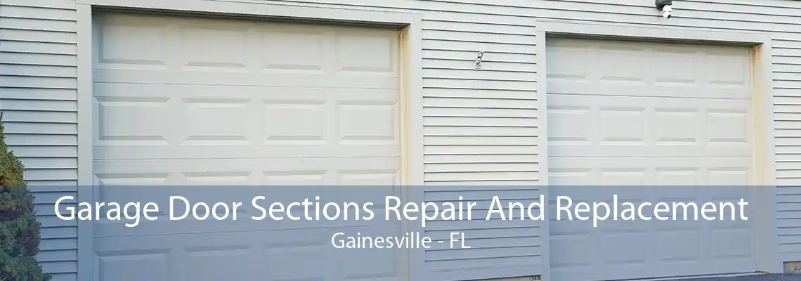 Garage Door Sections Repair And Replacement Gainesville - FL